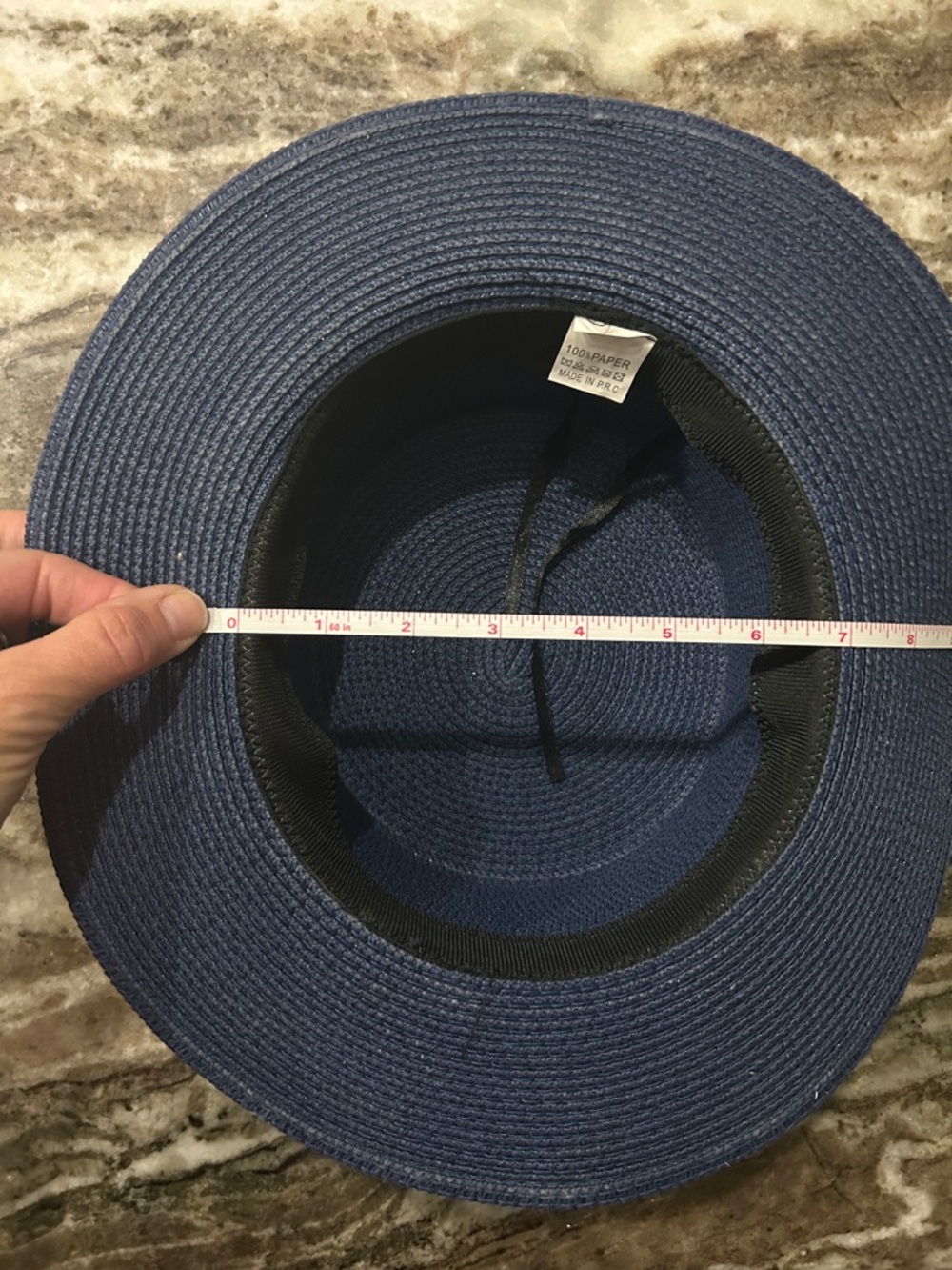 Elegant Navy Blue Women's Hat-Derby Ready! - Picture 8 of 8